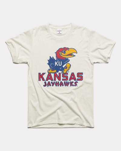 Kansas Jayhawks Heyday Vintage White T-Shirt