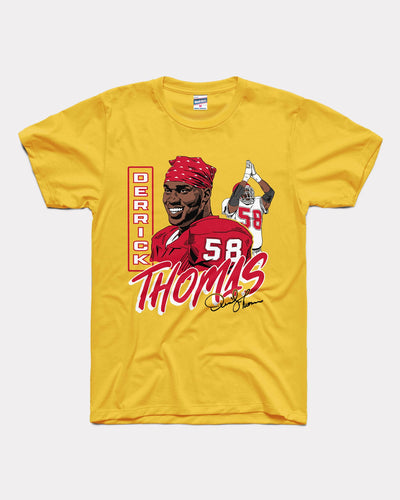 Yellow Derrick Thomas Legend Vintage T-Shirt