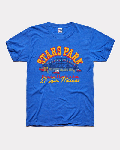 Royal Blue Stars Park St. Louis Missouri Vintage T-Shirt