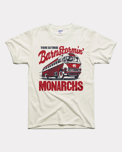 White Barnstormin' Kansas City Monarchs Vintage T-Shirt