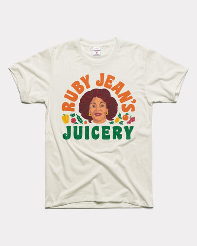 White Kansas City Ruby Jean's Juicery Vintage T-Shirt