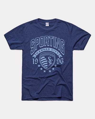 Navy Sporting Kansas City Founders Unisex Vintage T-Shirt