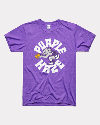 Purple Haze TCU Horned Frogs Basketball Vintage T-Shirt