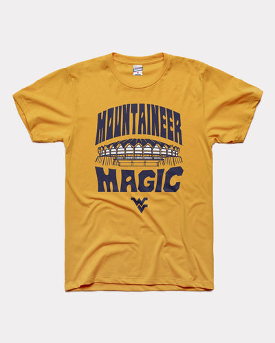 Gold West Virginia Mountaineer Magic Vintage T-Shirt