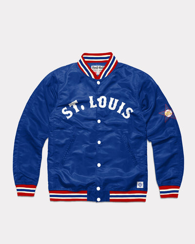 Royal Blue NLBM St. Louis Stars Vintage Varsity Jacket