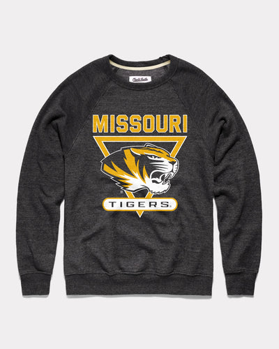 Missouri Tigers Victory Black Vintage Crewneck Sweatshirt