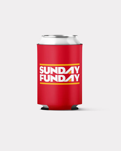 Red Sunday Funday Arrowhead Collection Koozie